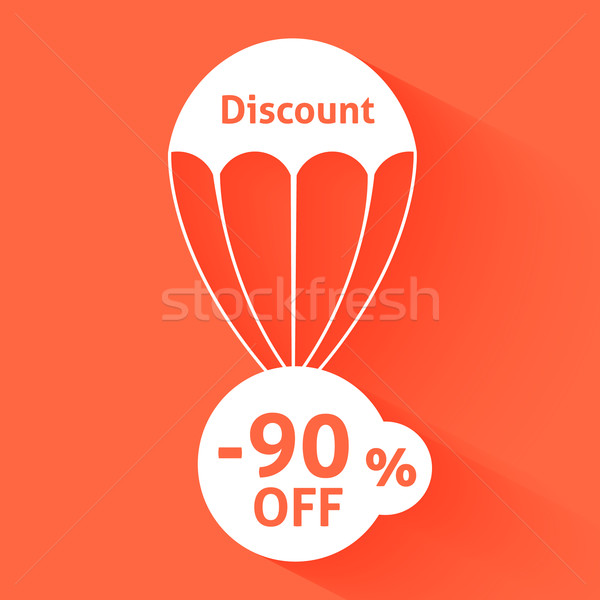 Discount parachute Stock photo © robuart