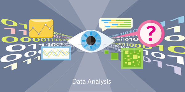 Data analysis concept Stock photo © robuart