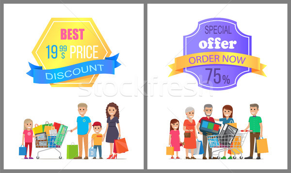 Best Price Discount Special Offer Order Now 75 Off Stock photo © robuart