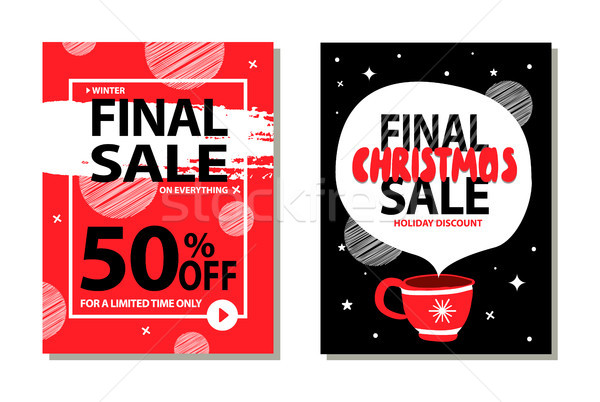 Sale on Limited Time Only Vector Illustration Stock photo © robuart