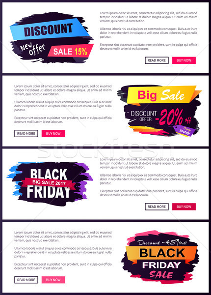 Big Sale Discount Offer -20 Vector Illustration Stock photo © robuart