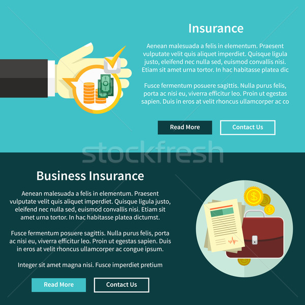 Business Insurance Concept Stock photo © robuart