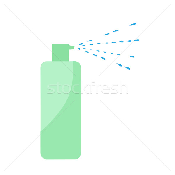 Testápoló izolált frissítő mos gél fehér Stock fotó © robuart