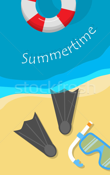 Summertime Banner Stock photo © robuart