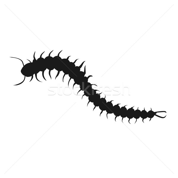 Stock photo: Centipede Insect Icon