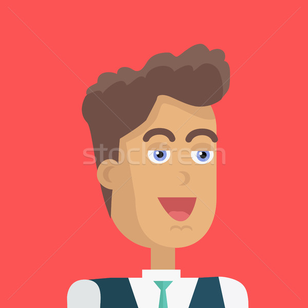 Stock photo: Young Businessman Avatar