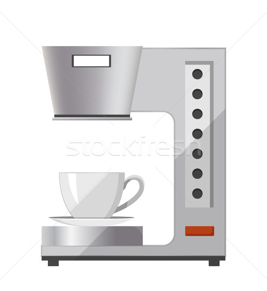 Coffee Machine with Cap Icon Vector Illustration Stock photo © robuart
