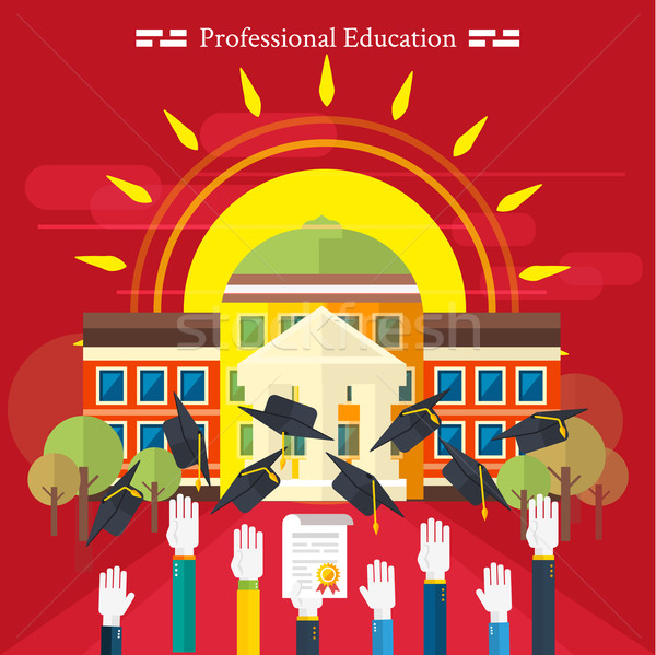 Education, online education, professional education Stock photo © robuart