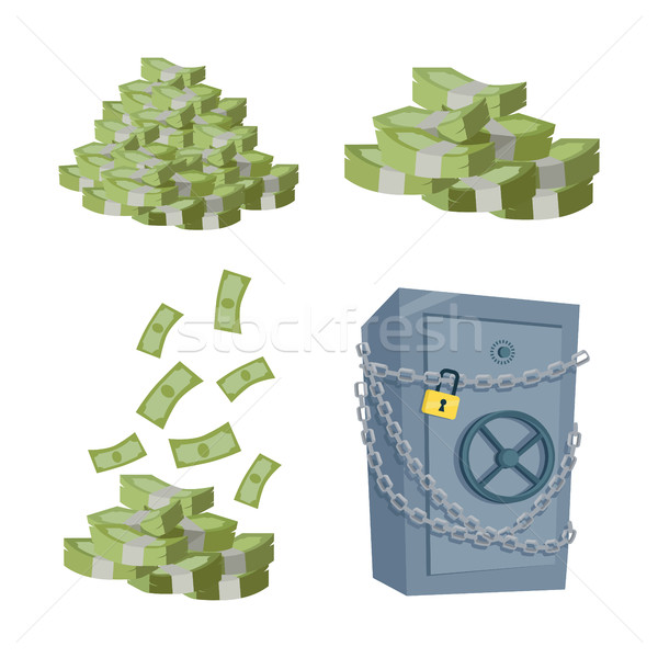 Accumulation and Saving Money concept Vector. Stock photo © robuart