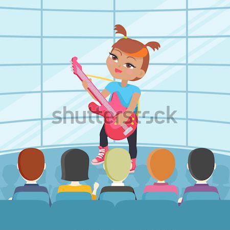 Actress Superstar. Women in Front of Audience Stock photo © robuart