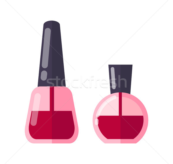 Cosmetics Items Sprays Set Vector Illustration Stock photo © robuart
