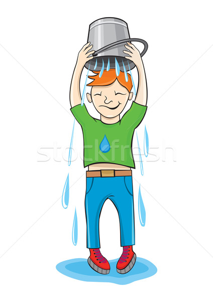 ALS Ice Bucket Challenge Stock photo © robuart