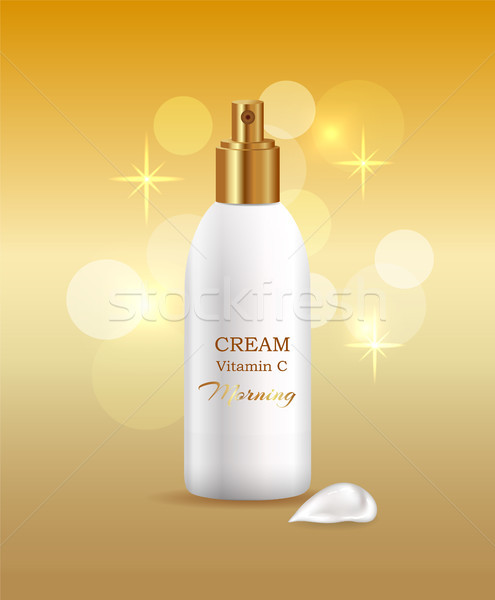 Cream Morning Application Vector Illustration Stock photo © robuart