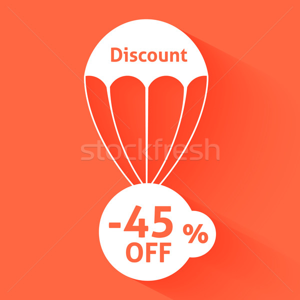 Discount parachute Stock photo © robuart