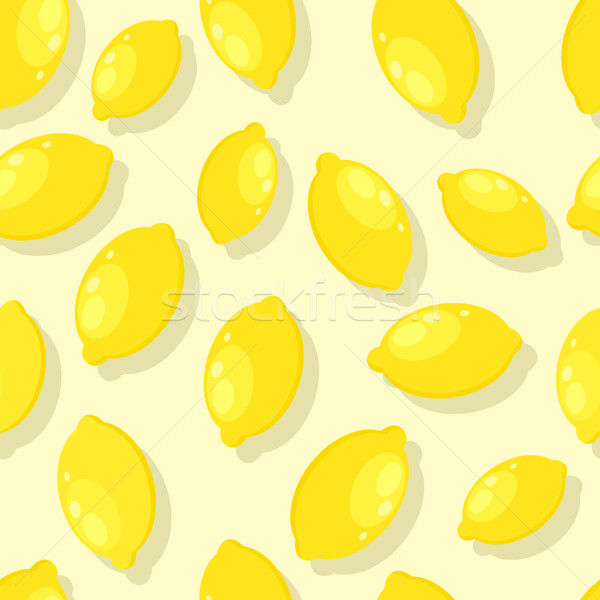 Lemon Seamless Pattern Stock photo © robuart