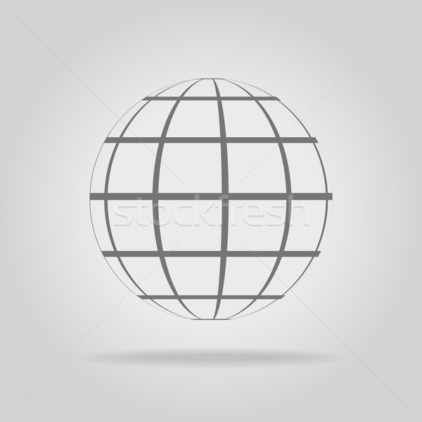 Abstract sphere in a strip Stock photo © robuart