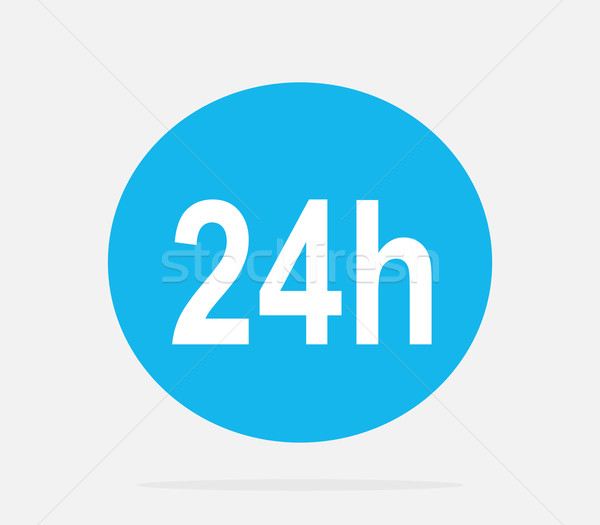 Customer Support Service 24h Icon Stock photo © robuart