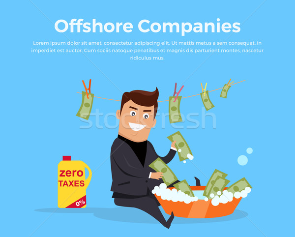 Panama papírok offshore cég cégek iratok Stock fotó © robuart