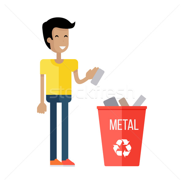 Waste Recycling Concept Stock photo © robuart