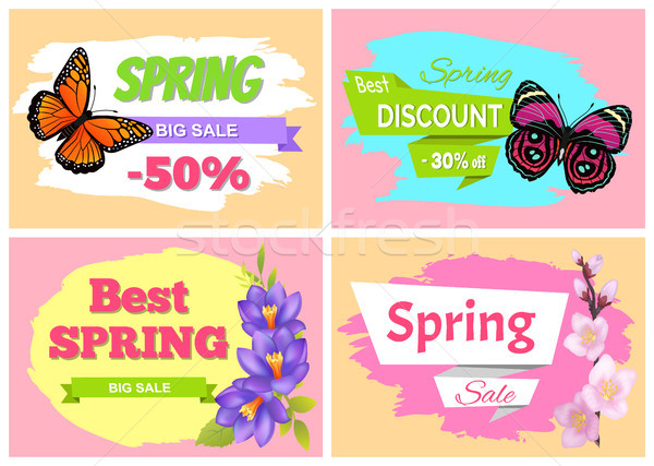 Spring Big Sale Best Discount Preomo Price off set Stock photo © robuart