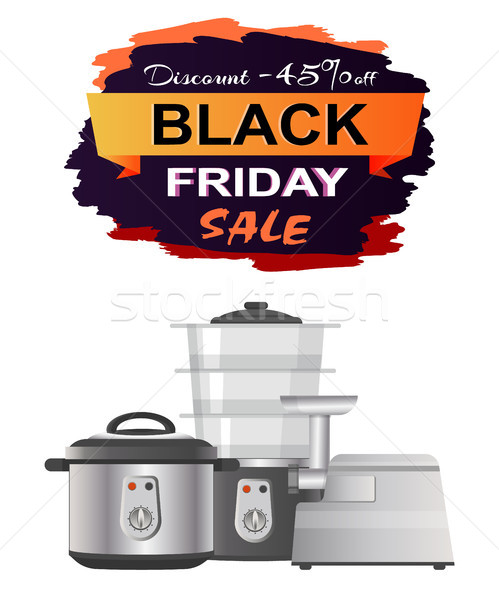 Stok fotoğraf: Black · friday · satış · beyaz · indirim · tanıtım