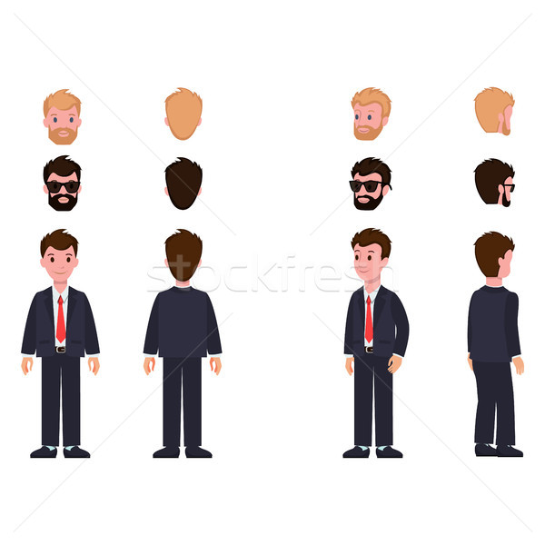 Character Collection of Items Vector Illustration Stock photo © robuart