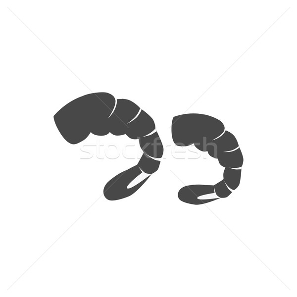 Shrimps Variations Vector Illustration Stock photo © robuart