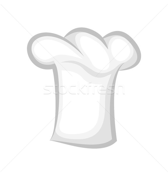 Clean Chef Cook Hat Realistic Stylish 3D Design Stock photo © robuart