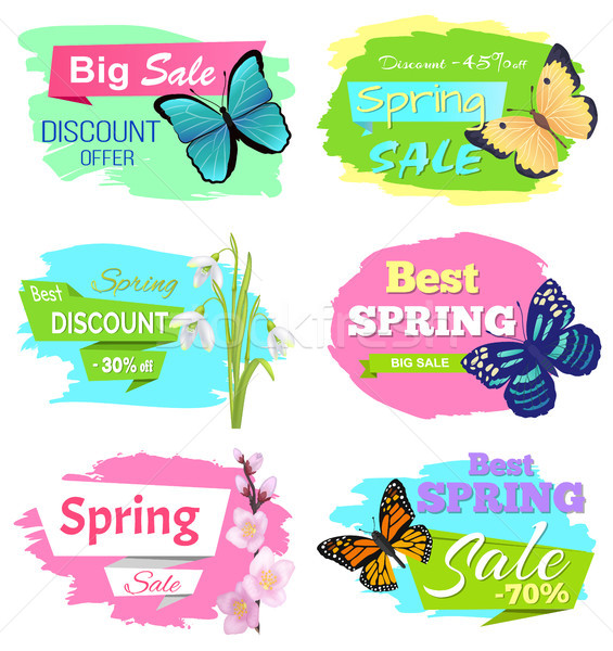 Discount Offer Super Choice Big Spring Sale Prices Stock photo © robuart