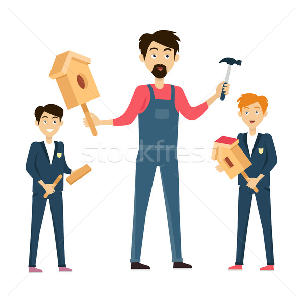 Subject of Labor Education Conceptual Banner Stock photo © robuart