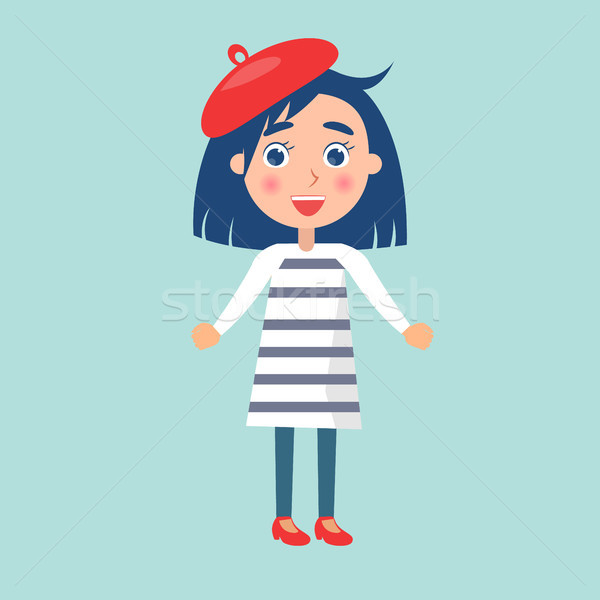 Girl Celebrates International Holiday for Kids Stock photo © robuart