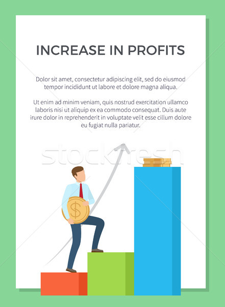Increase in Profits Visualization Stock photo © robuart