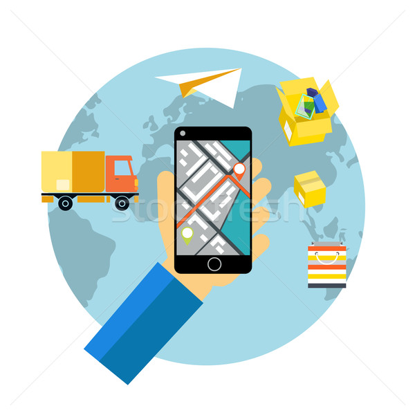 Internet shopping Stock photo © robuart