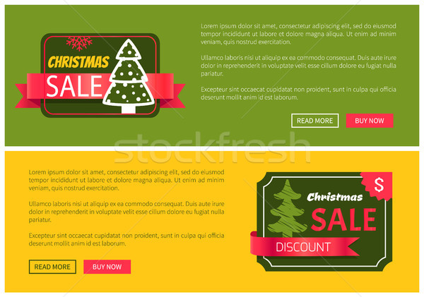Hot Prices Christmas Sale 20 Buy Now Posters Stock photo © robuart