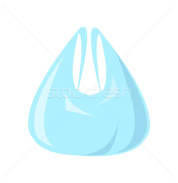 Polythene Bag for Shopping Vector Illustration Stock photo © robuart
