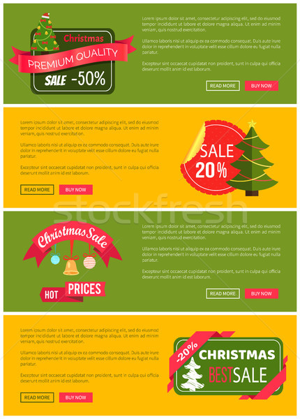 Premie kwaliteit hot prijs christmas verkoop Stockfoto © robuart