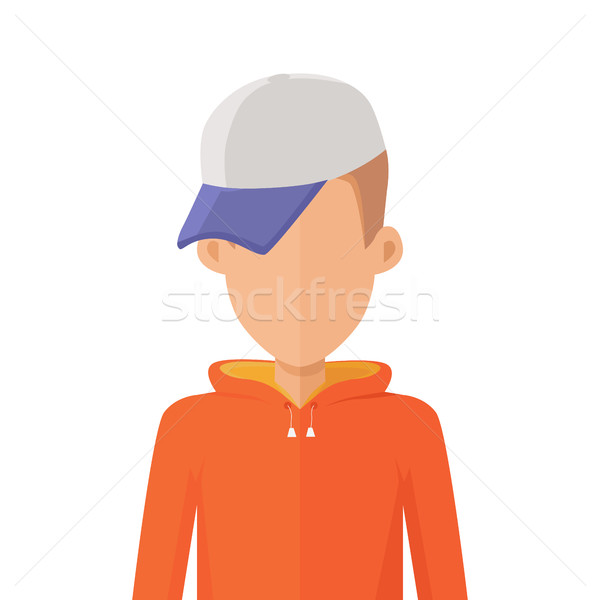 Man Character Avatar Vector in Flat Design. Stock photo © robuart