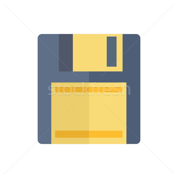Floppy Disk Magnetic Computer Data Storage Support Stock photo © robuart