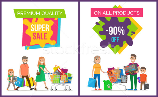 Premium Quality Super Sale Pic Vector Illustration Stock photo © robuart