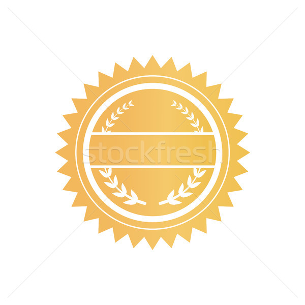 Certidão forma vazio marca d'água nome laurel Foto stock © robuart