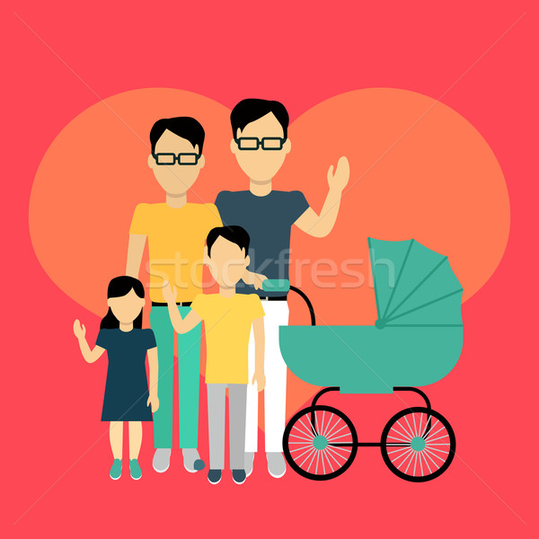Happy Family Concept Banner Design Vector Illustration C Robuart