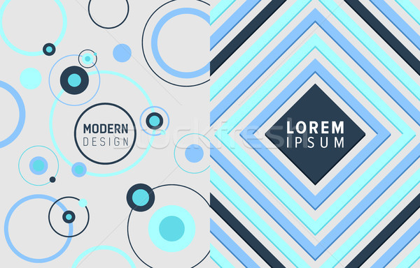 Modern Design Image Collection Vector Illustration Stock photo © robuart