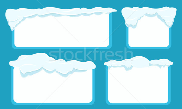 Set of Greeting Cards with Place for your Text. Stock photo © robuart