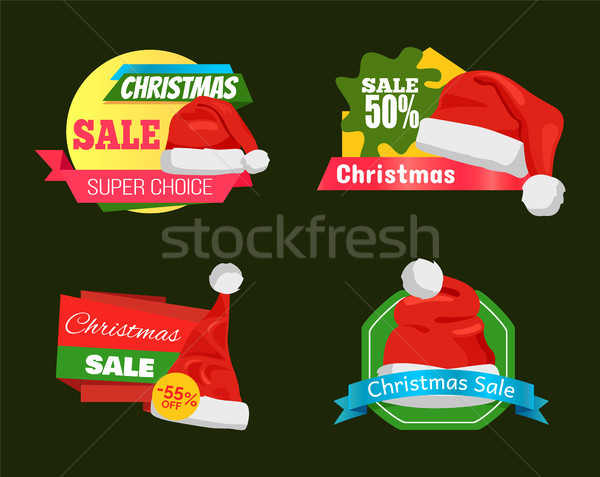 商業照片: 多樣 · 聖誕老人 · 購物 · 標籤