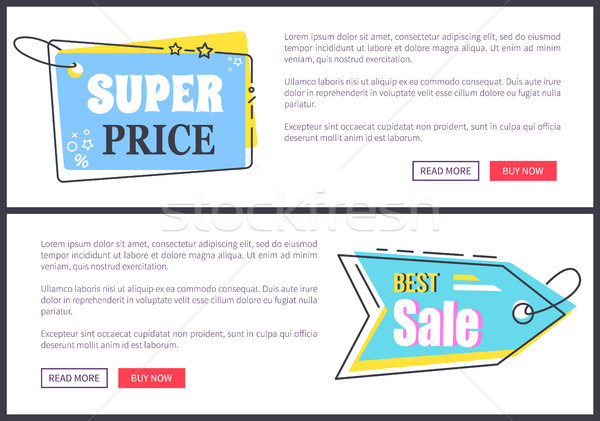 Best Sale and Super Price on Vector Illustration Stock photo © robuart