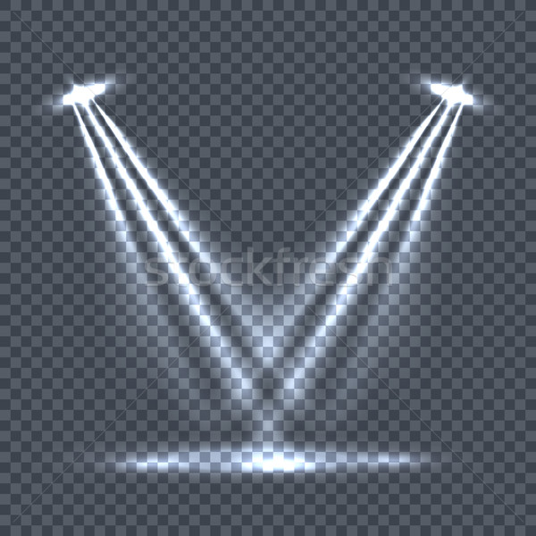 Beleuchtung Lichteffekte Transparenz hellen transparent Stock foto © robuart