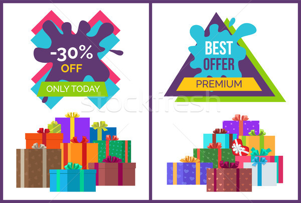 Only Today -30 Off Best Premium Offer Discounts Stock photo © robuart