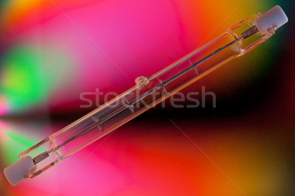 галоген свет трубка макроса Сток-фото © rogerashford
