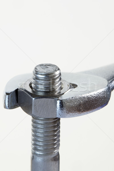 Spanner and Nut Stock photo © rogerashford