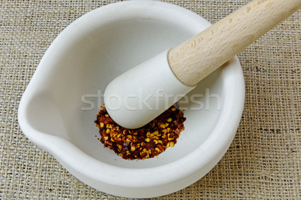 Pimenta sementes comida asiático cozinhar mexicano Foto stock © rogerashford